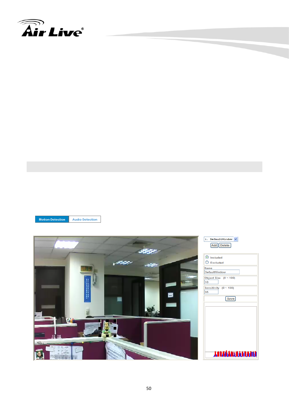 9 object detection | AirLive CU-720PIR User Manual | Page 55 / 97