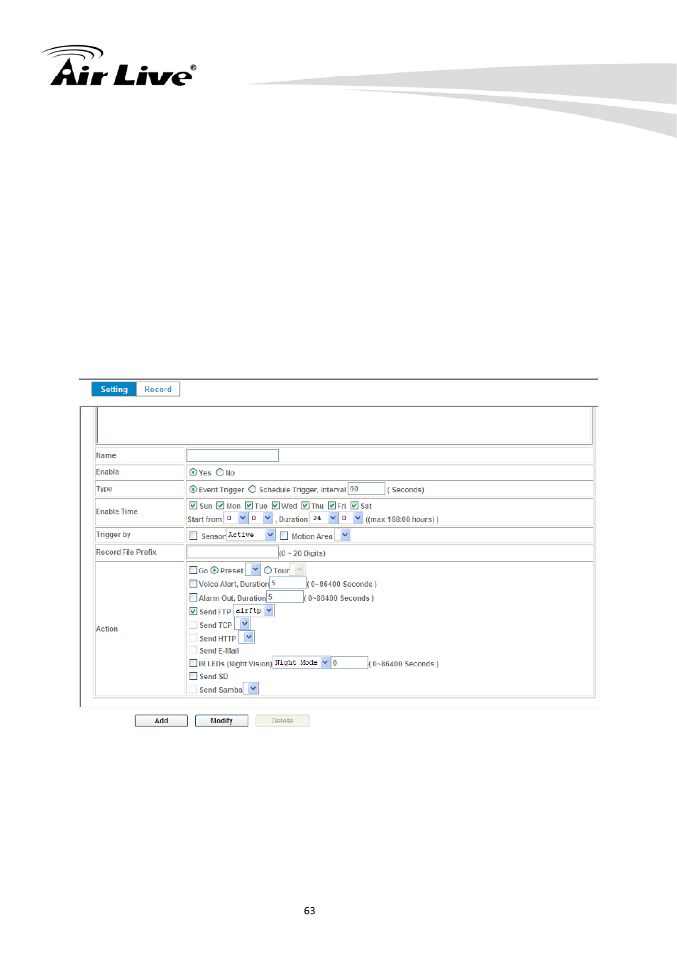 AirLive CU-720PIR User Manual | Page 68 / 97