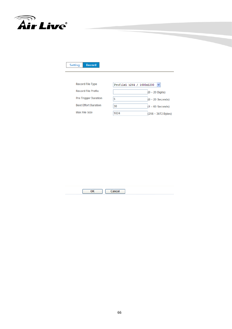 2 record | AirLive CU-720PIR User Manual | Page 71 / 97