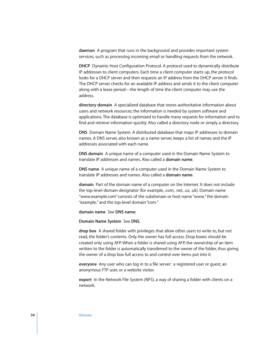 Apple Mac OS User Manual | Page 34 / 42