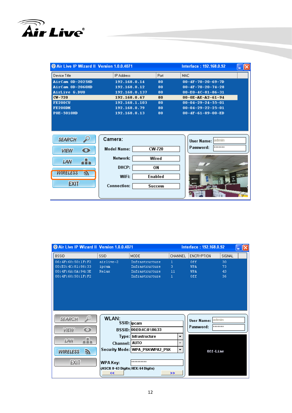 3 wireless | AirLive CW-720 User Manual | Page 17 / 99