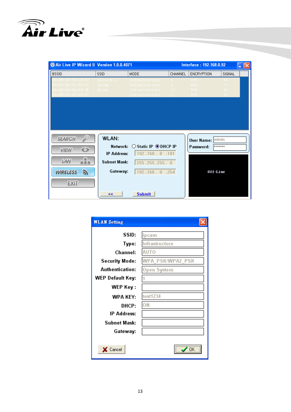 AirLive CW-720 User Manual | Page 18 / 99