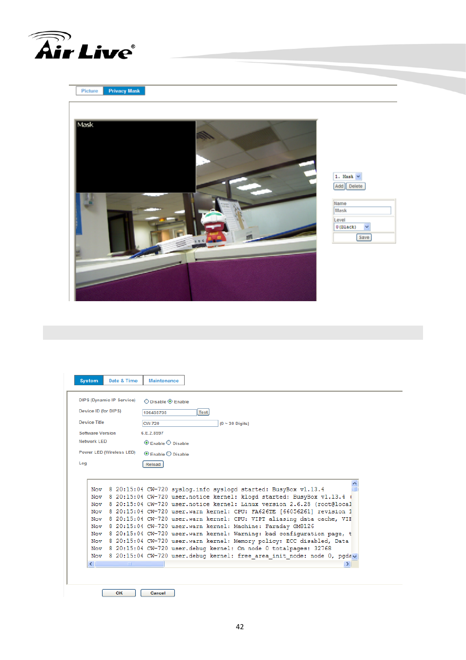 4 system – configure and maintain | AirLive CW-720 User Manual | Page 47 / 99