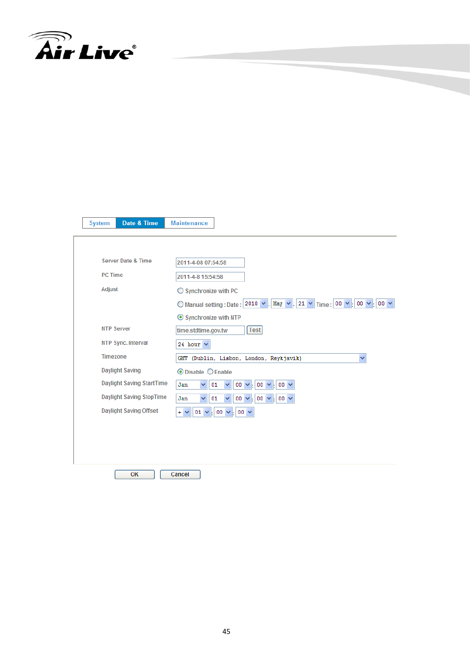 AirLive CW-720 User Manual | Page 50 / 99
