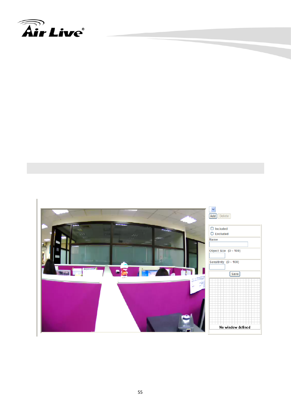 9 object detection | AirLive CW-720 User Manual | Page 60 / 99