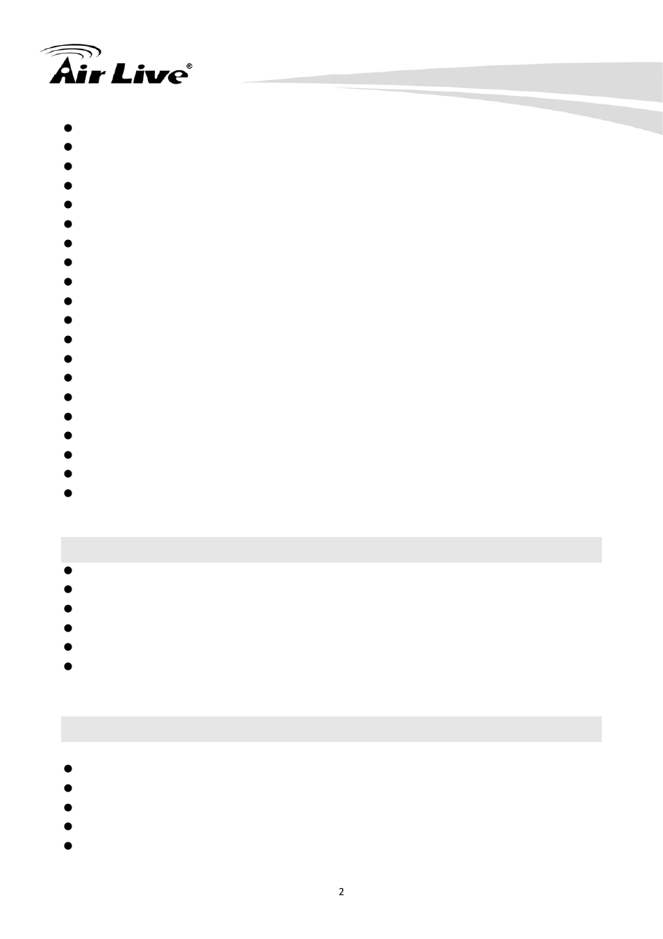 3 system requirements, 4 package contents | AirLive CW-720 User Manual | Page 7 / 99