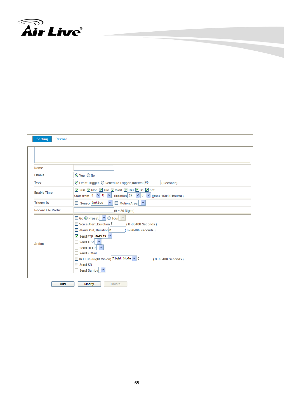 AirLive CW-720 User Manual | Page 70 / 99
