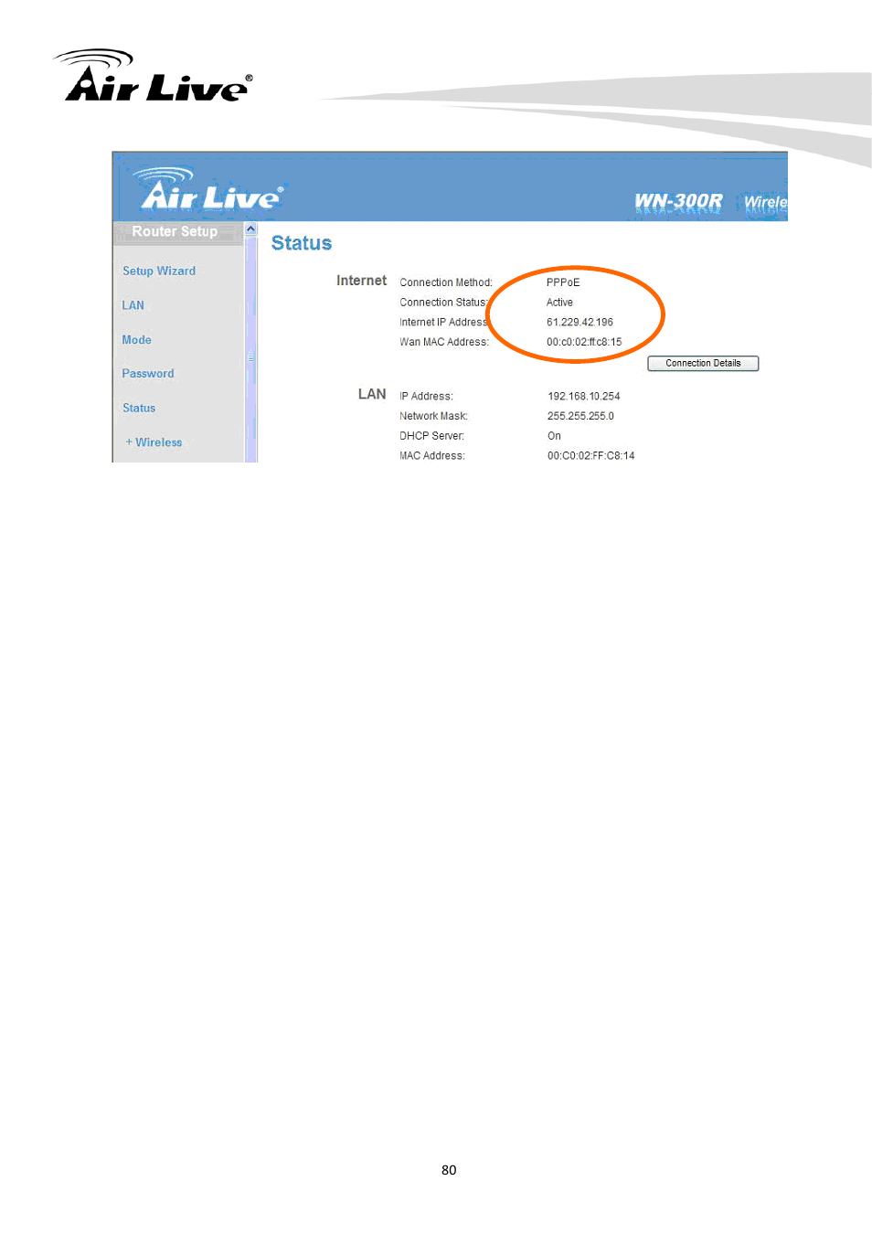 AirLive CW-720 User Manual | Page 85 / 99