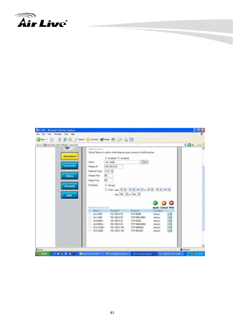 AirLive CW-720 User Manual | Page 86 / 99