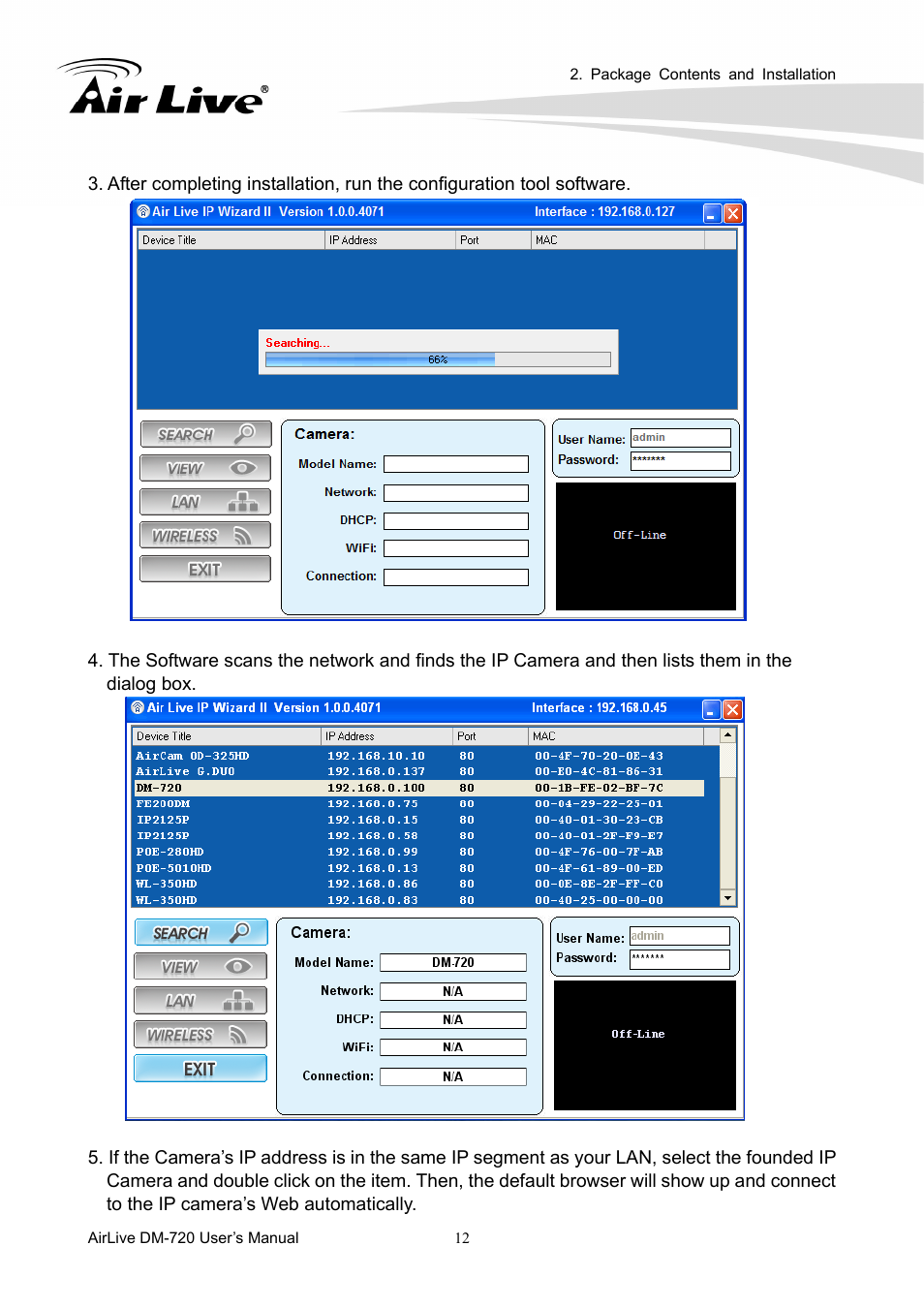 AirLive DM-720 User Manual | Page 17 / 61