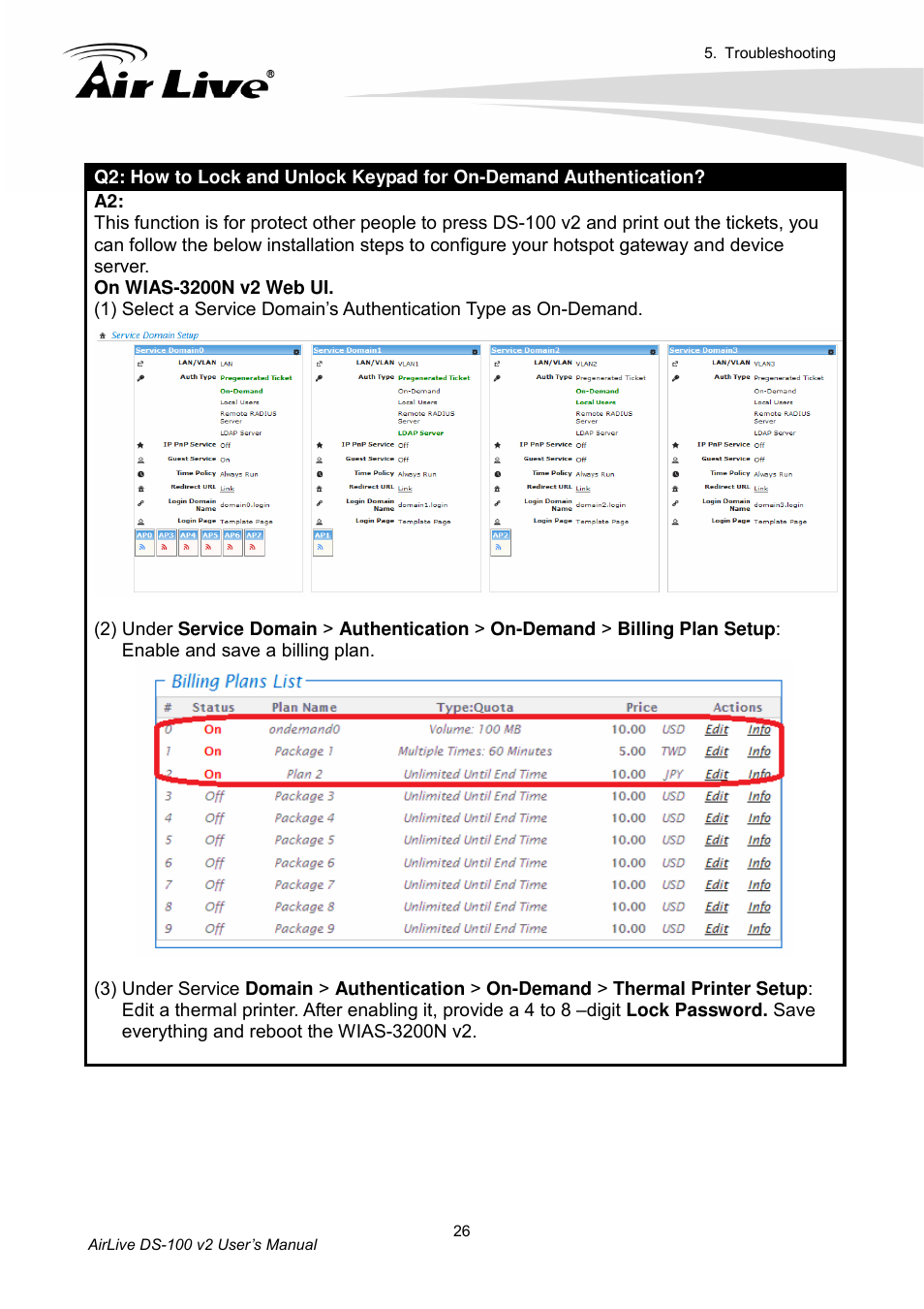 AirLive DS-100 v2 User Manual | Page 29 / 36