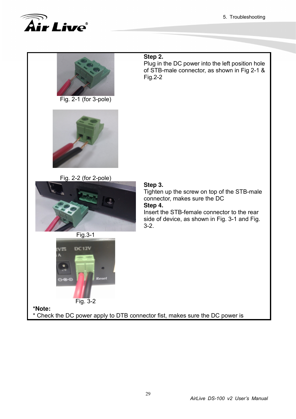 AirLive DS-100 v2 User Manual | Page 32 / 36