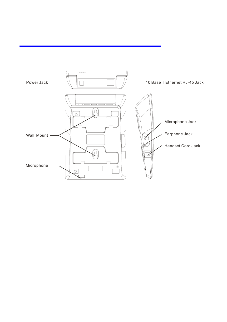 Rear and back panel | AirLive ePhone-1000S User Manual | Page 10 / 46