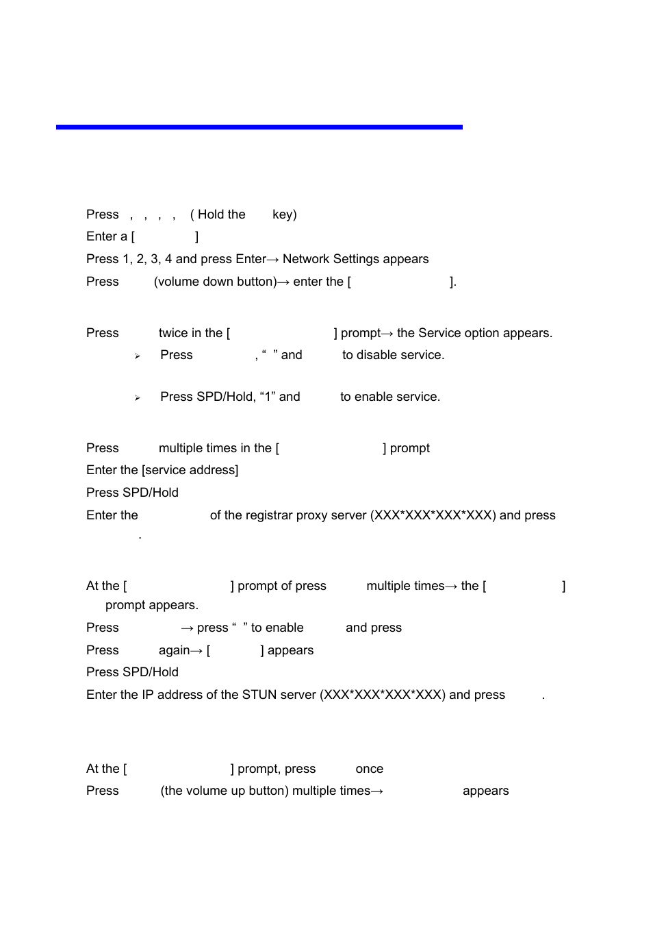 Protocol settings | AirLive ePhone-1000S User Manual | Page 16 / 46