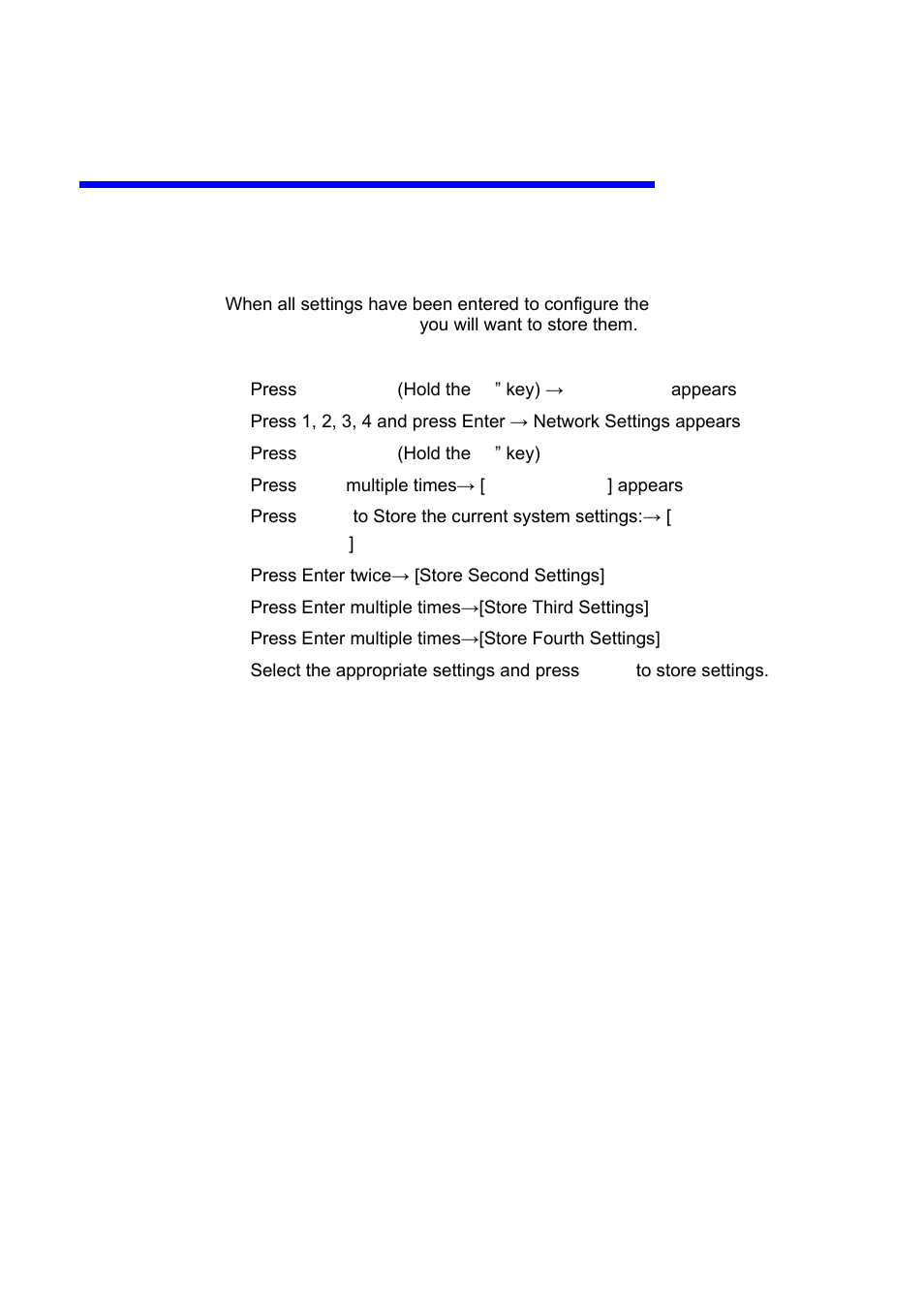 Storing settings | AirLive ePhone-1000S User Manual | Page 22 / 46