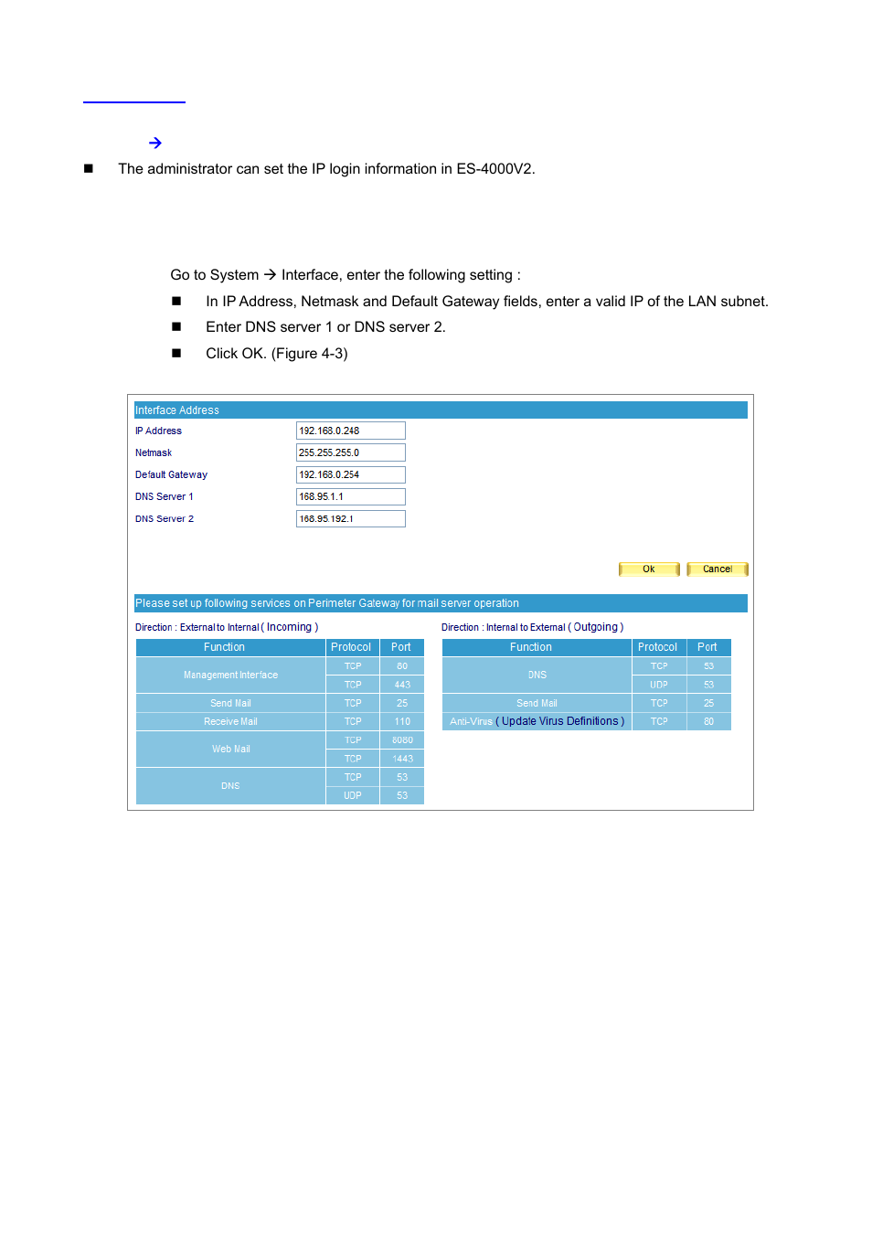 2 interface | AirLive ES-4000 v2 User Manual | Page 46 / 168