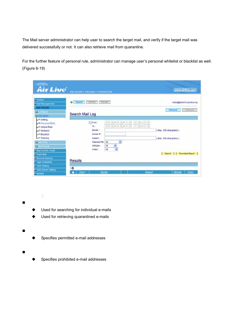AirLive ES-6000 User Manual | Page 101 / 221