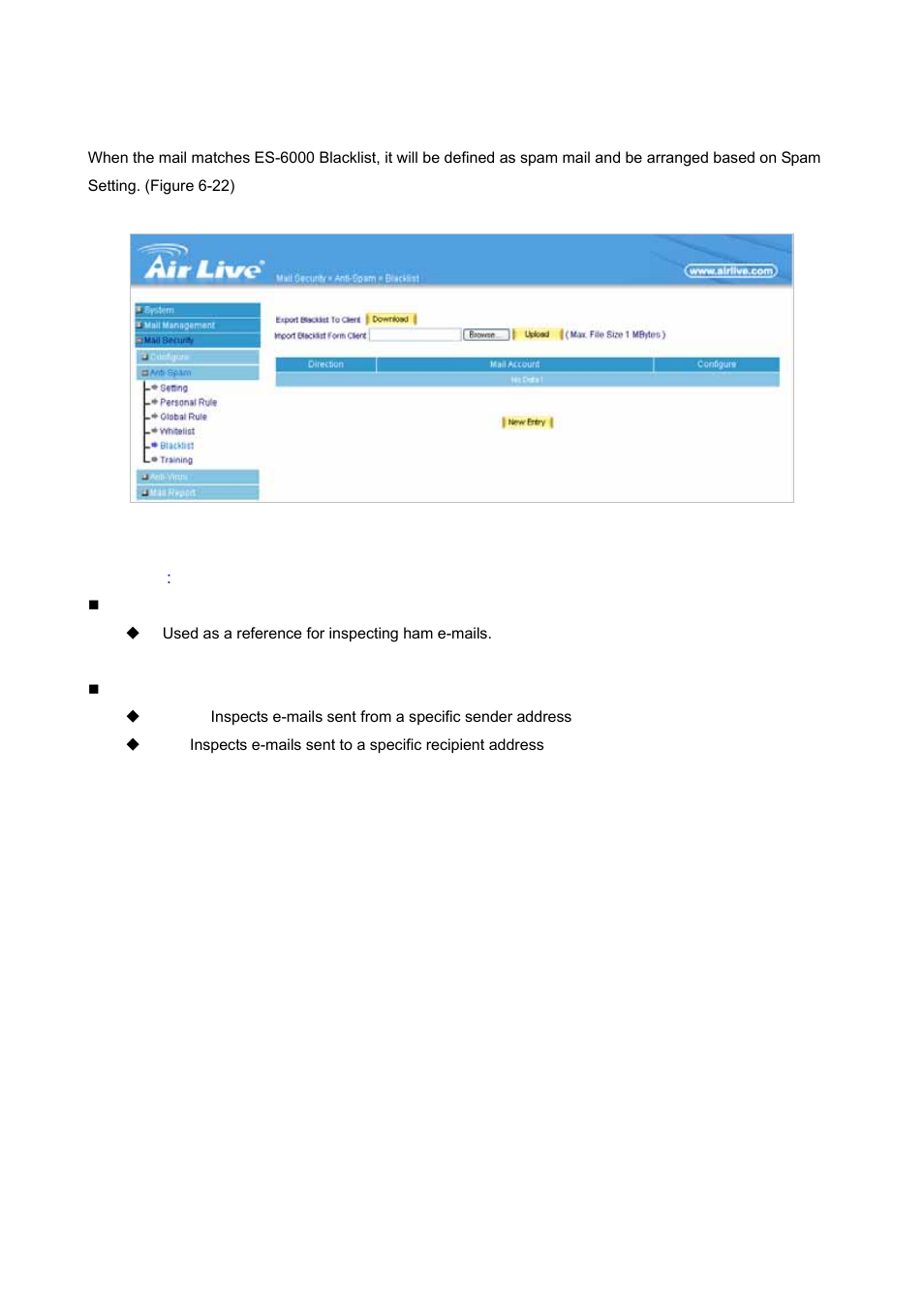 AirLive ES-6000 User Manual | Page 105 / 221