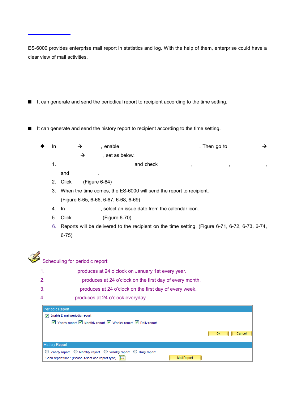 5 mail report | AirLive ES-6000 User Manual | Page 133 / 221