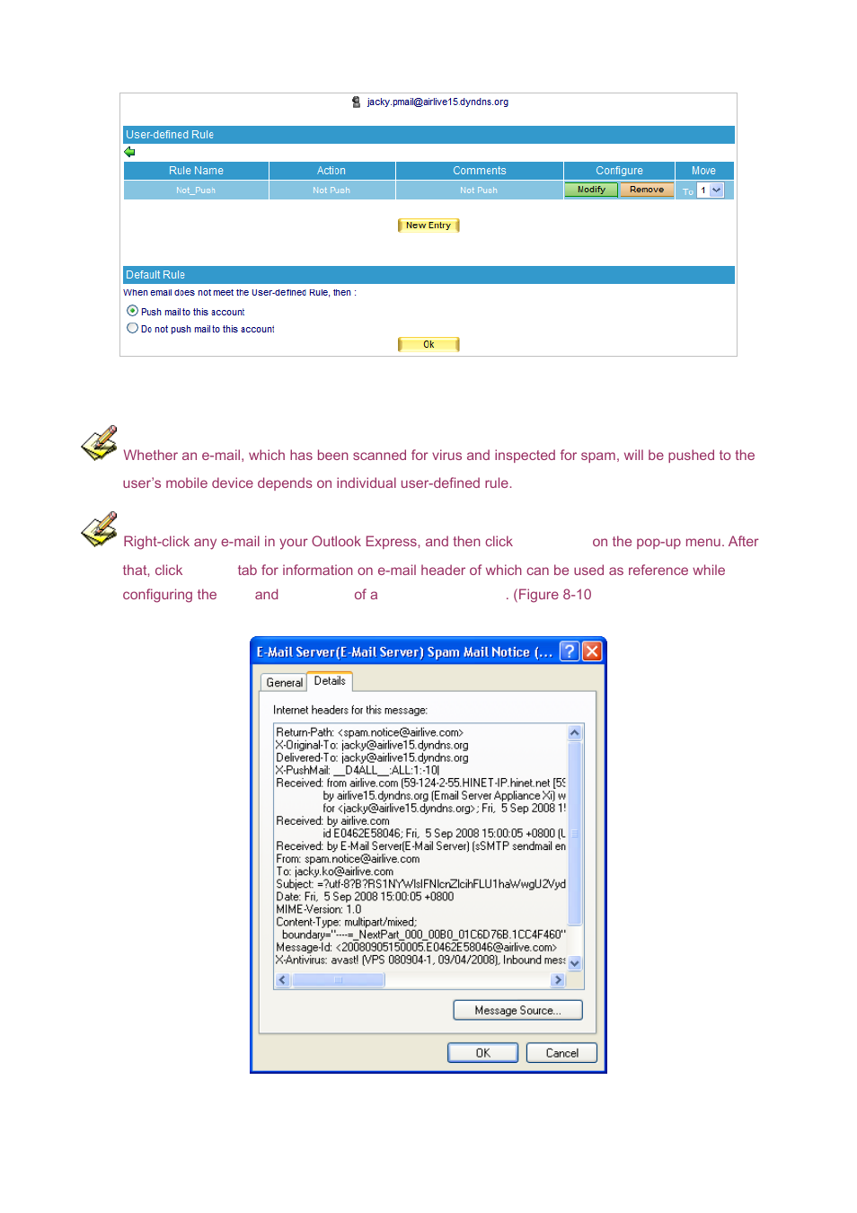 AirLive ES-6000 User Manual | Page 168 / 221