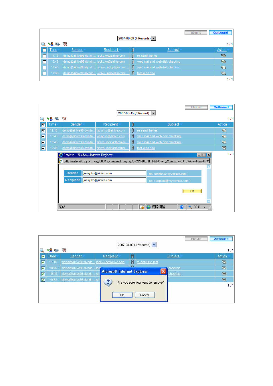 AirLive ES-6000 User Manual | Page 181 / 221