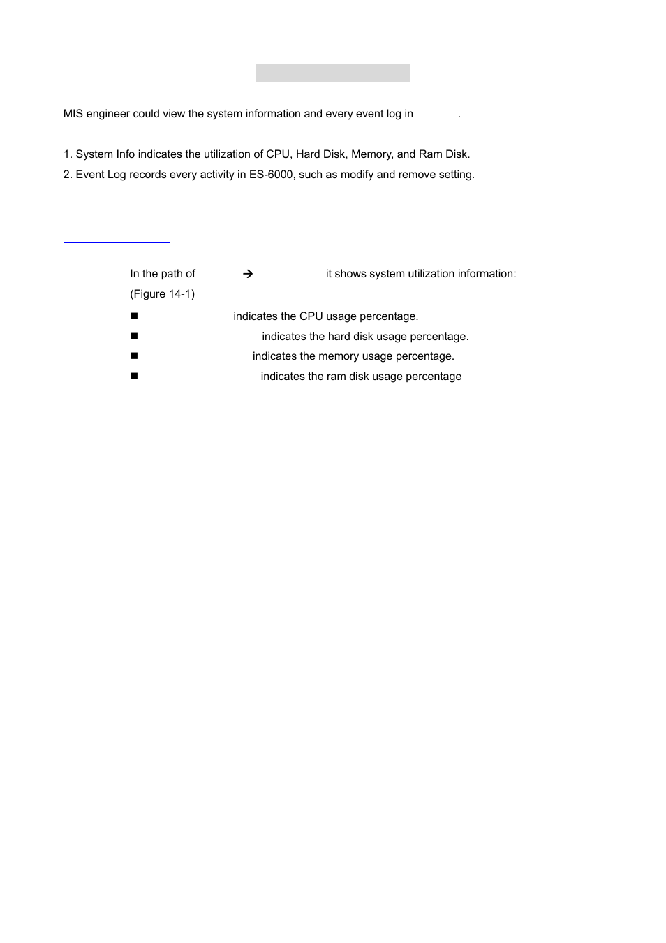 Chapter 14 monitor, 1 system info | AirLive ES-6000 User Manual | Page 214 / 221