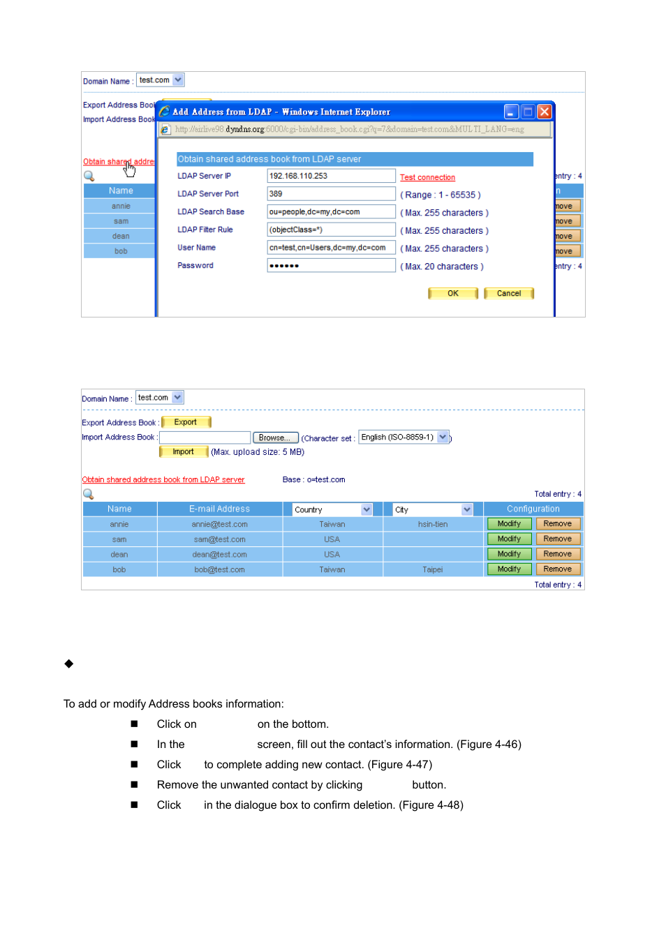 AirLive ES-6000 User Manual | Page 52 / 221