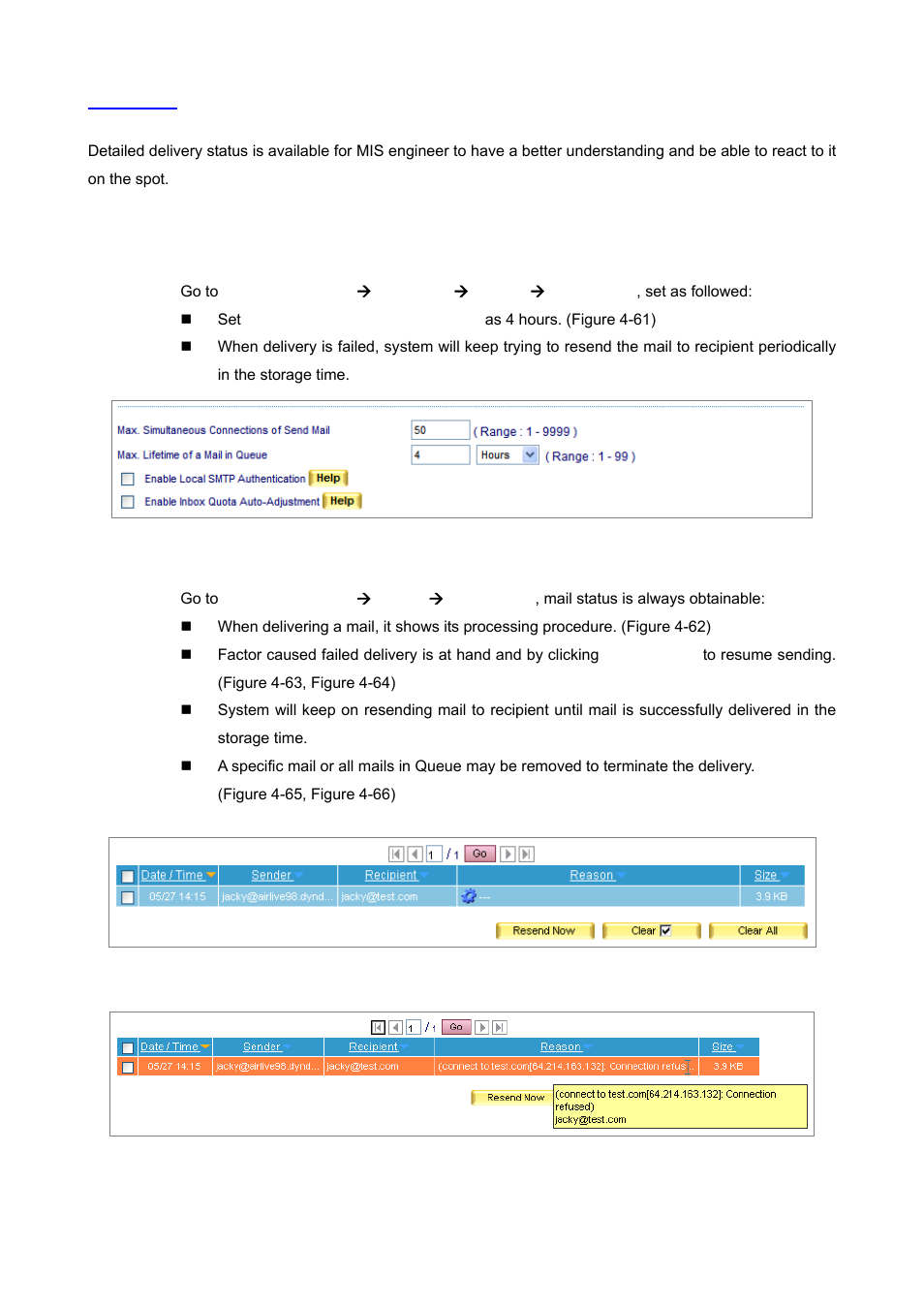 3 queue | AirLive ES-6000 User Manual | Page 62 / 221