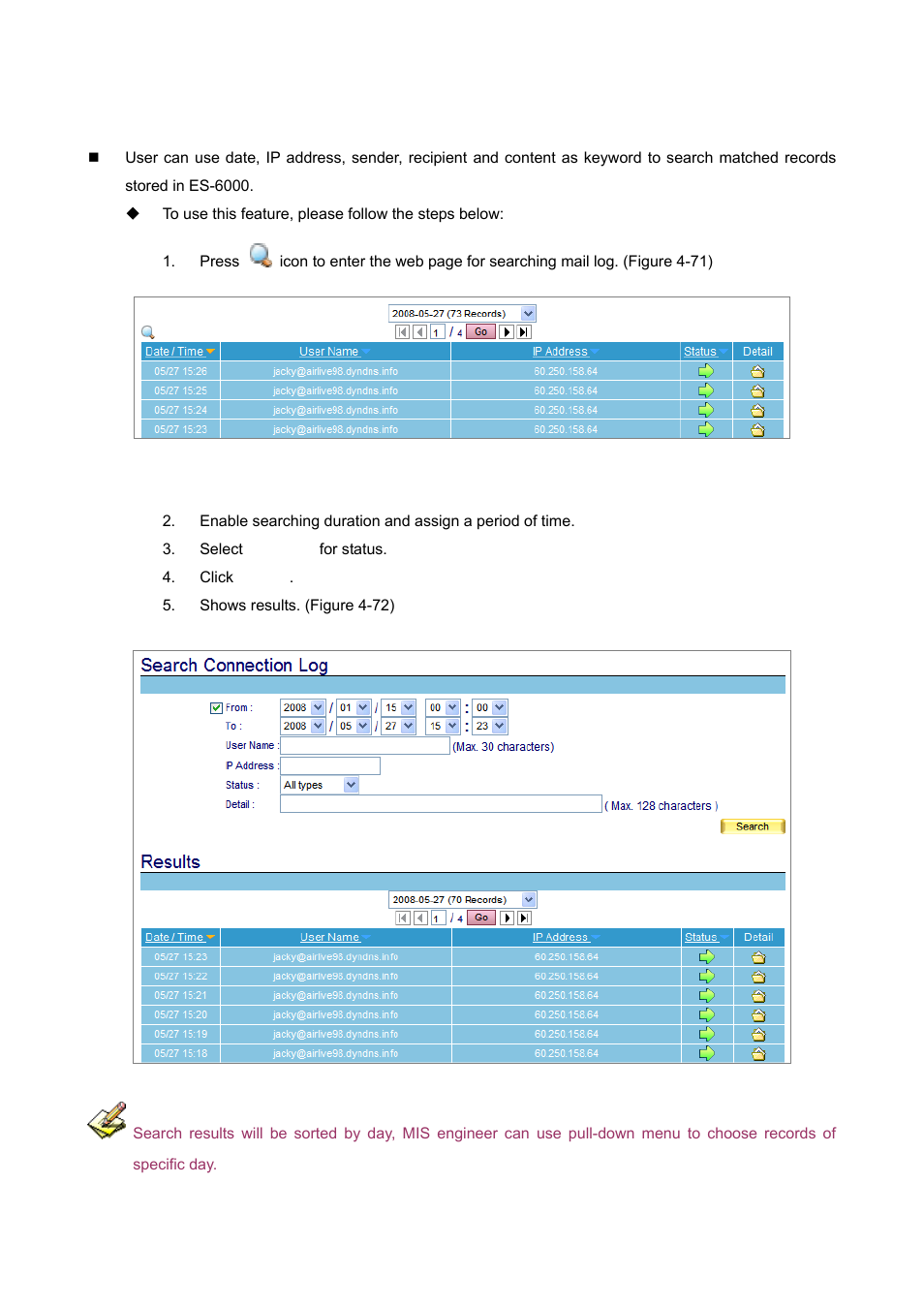 AirLive ES-6000 User Manual | Page 66 / 221