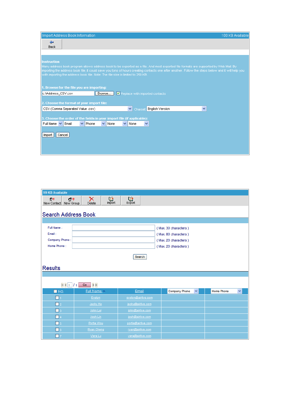 AirLive ES-6000 User Manual | Page 79 / 221