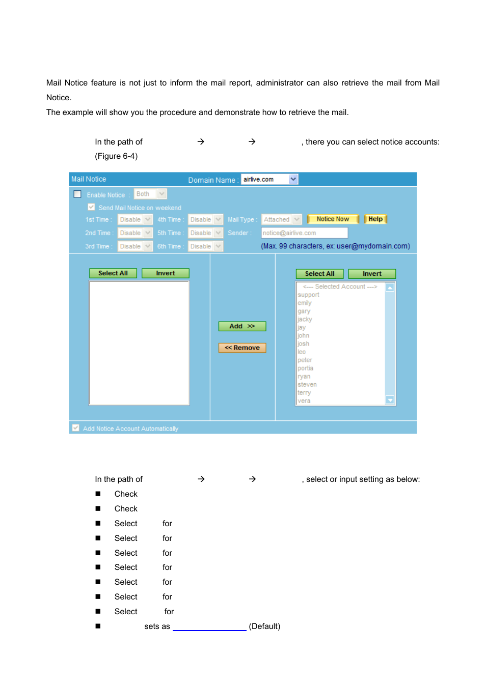 AirLive ES-6000 User Manual | Page 91 / 221