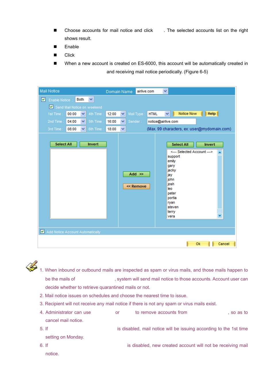 AirLive ES-6000 User Manual | Page 92 / 221