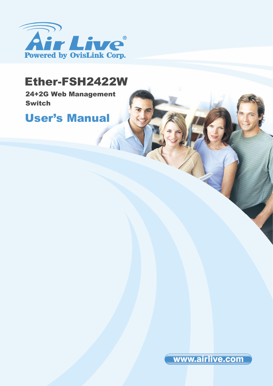 AirLive Ether-FSH2422W User Manual | 55 pages