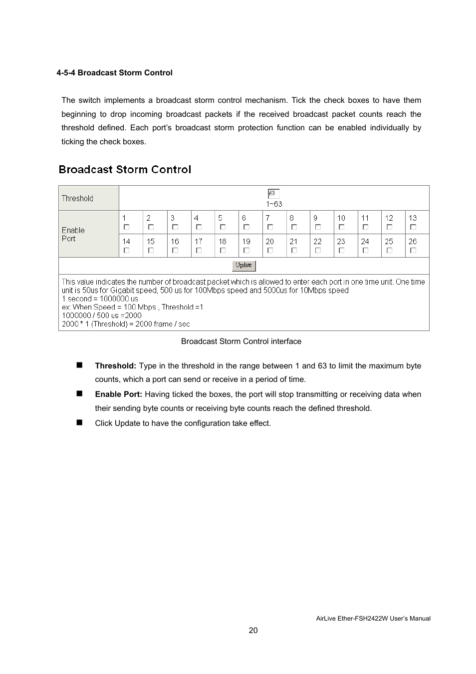 AirLive Ether-FSH2422W User Manual | Page 26 / 55