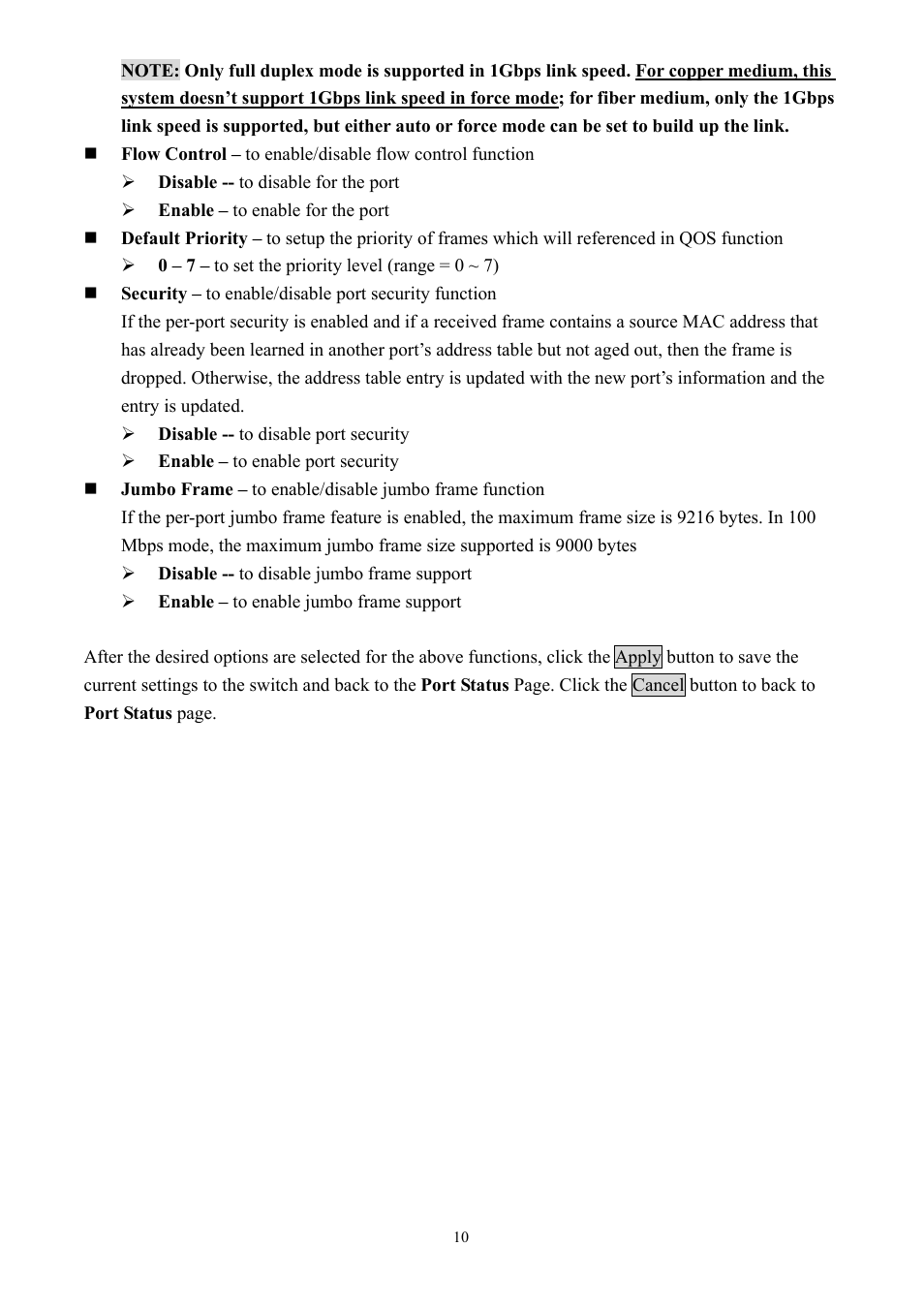 AirLive Ether-GSH2416W User Manual | Page 10 / 61