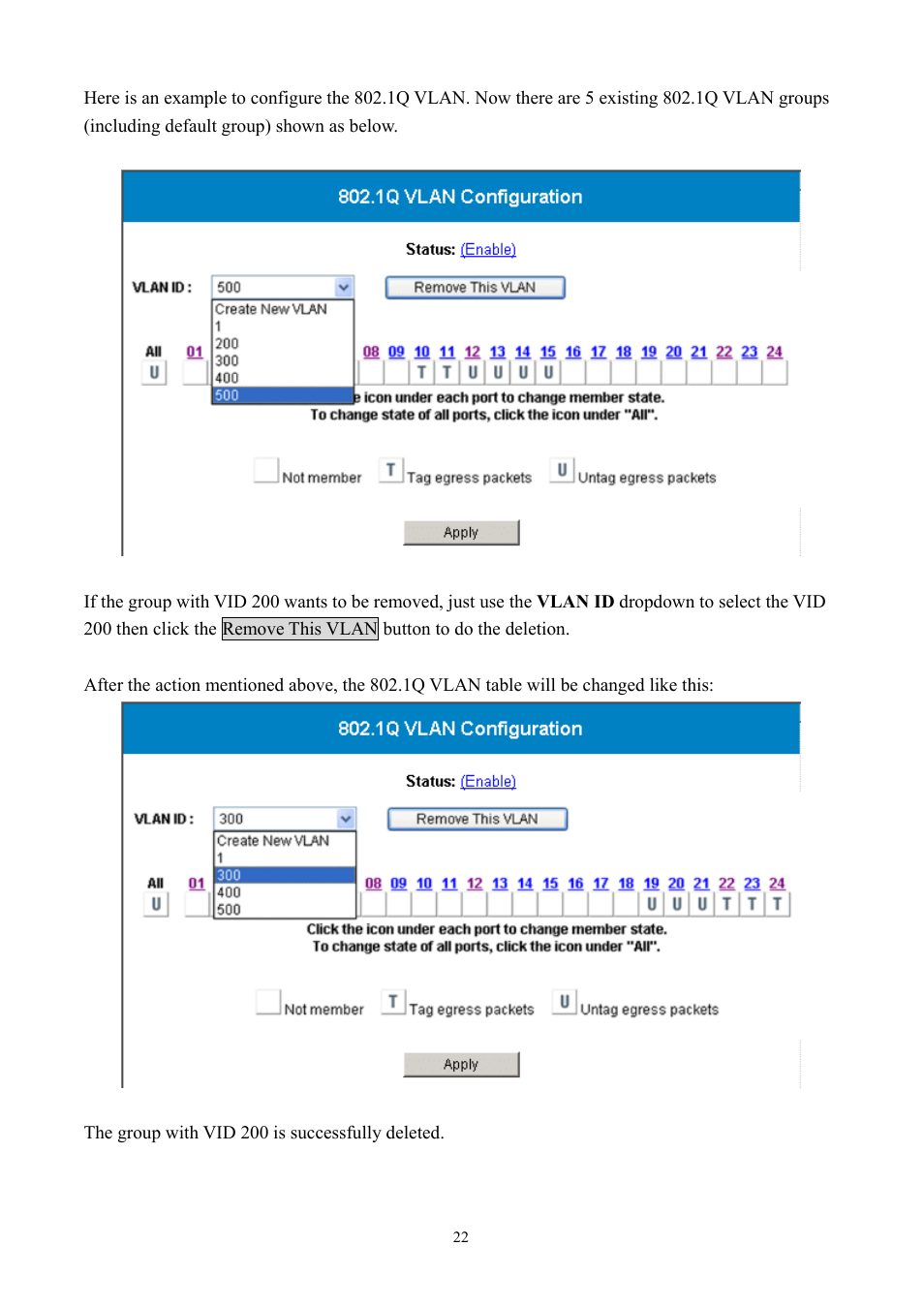 AirLive Ether-GSH2416W User Manual | Page 22 / 61