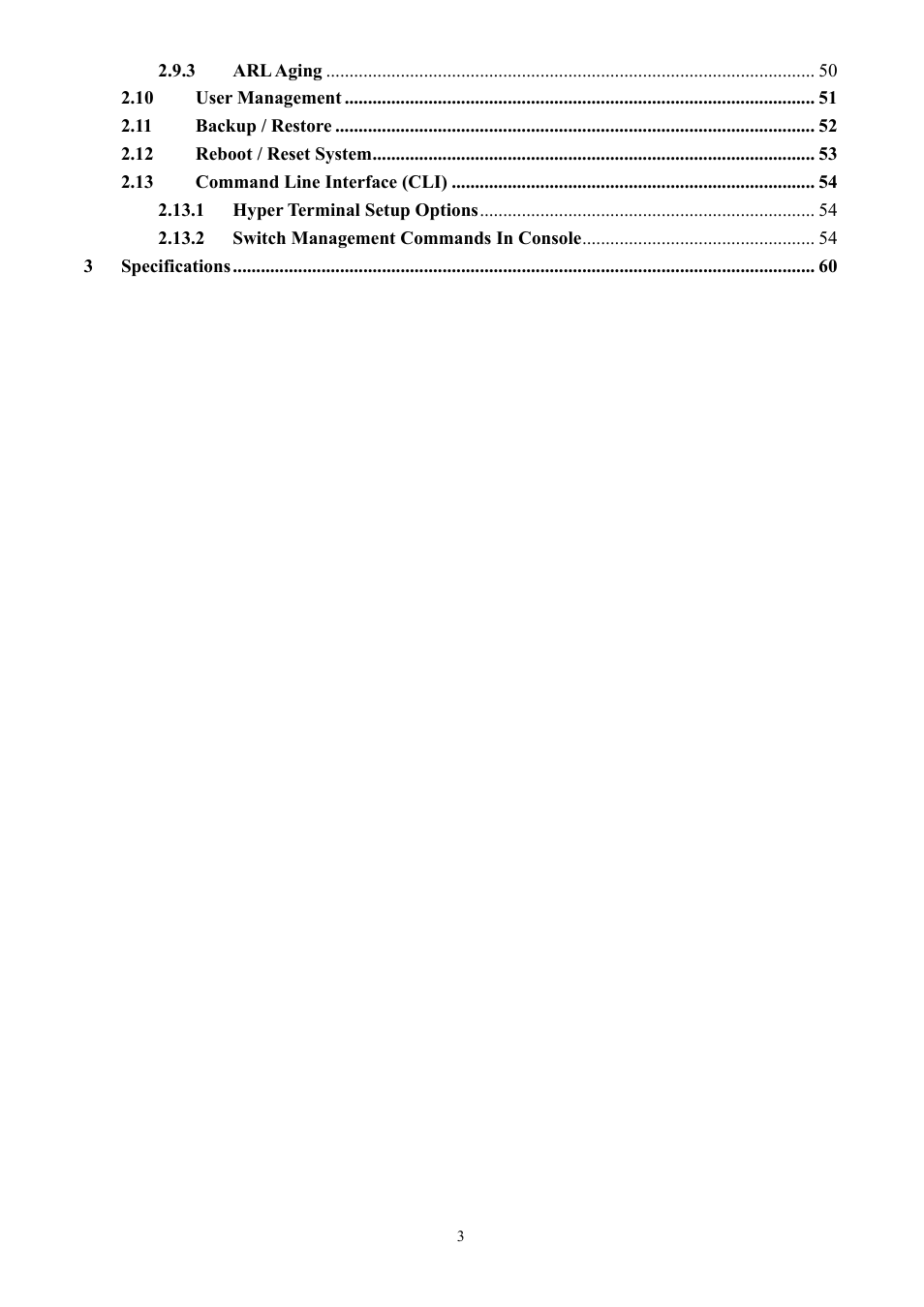 AirLive Ether-GSH2416W User Manual | Page 3 / 61
