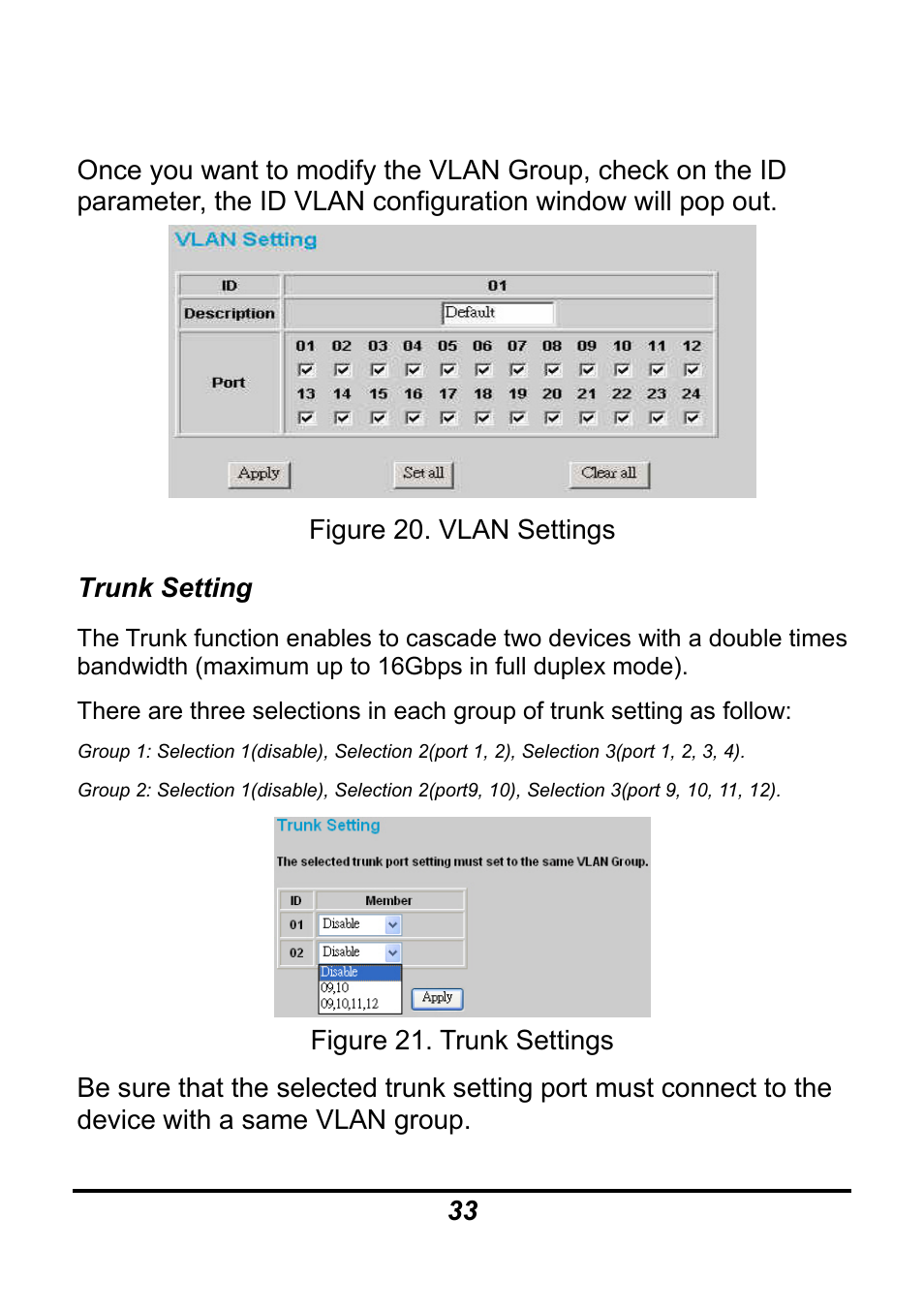 AirLive Ether-GSH24TW User Manual | Page 33 / 42