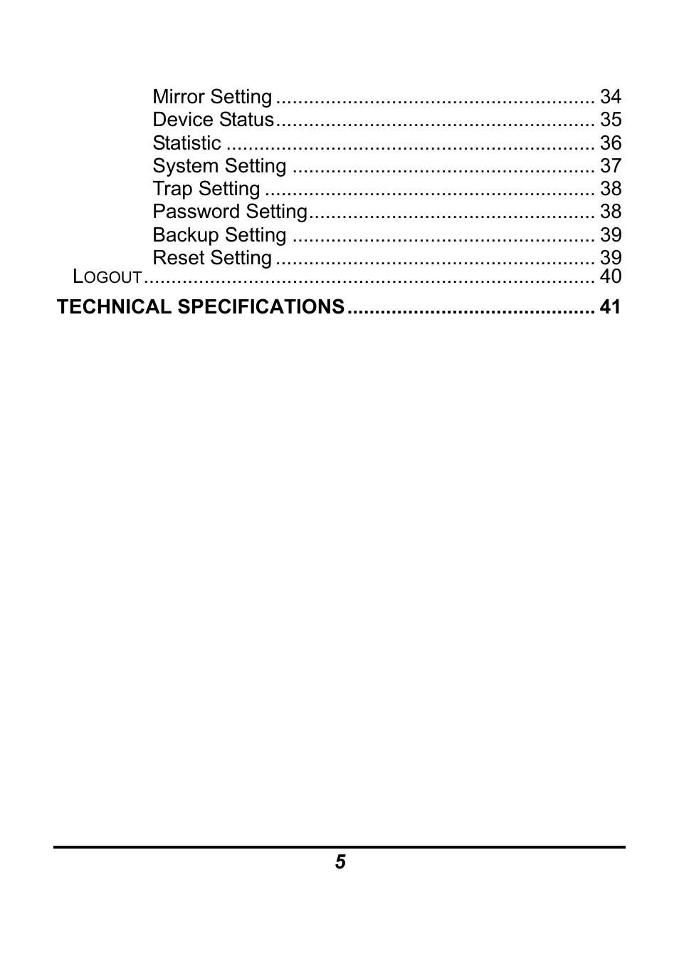 AirLive Ether-GSH24TW User Manual | Page 5 / 42