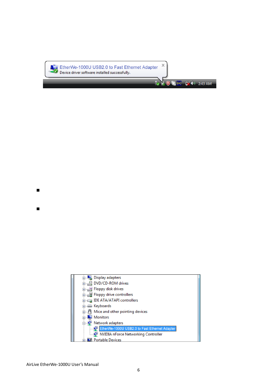 3 verifying the driver installation on windows | AirLive EtherWe-1000U User Manual | Page 9 / 15