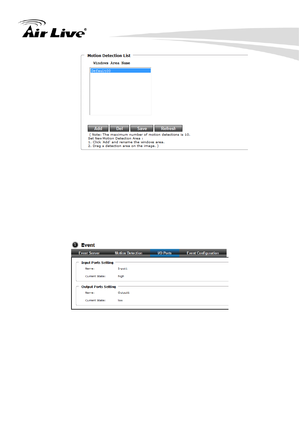 3 i/o ports | AirLive FE-200CU User Manual | Page 35 / 71