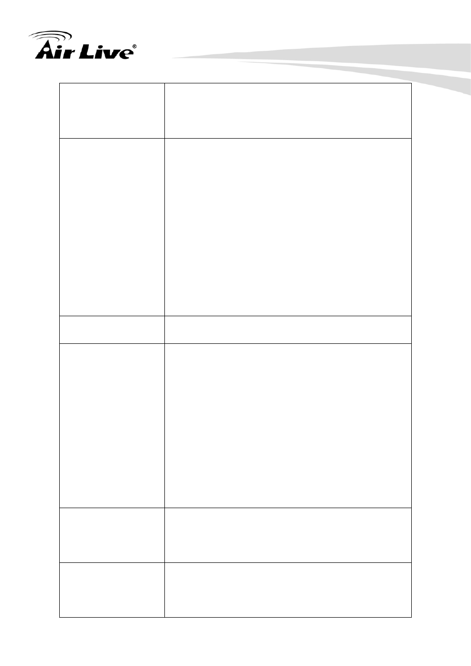 AirLive FE-200CU User Manual | Page 49 / 71