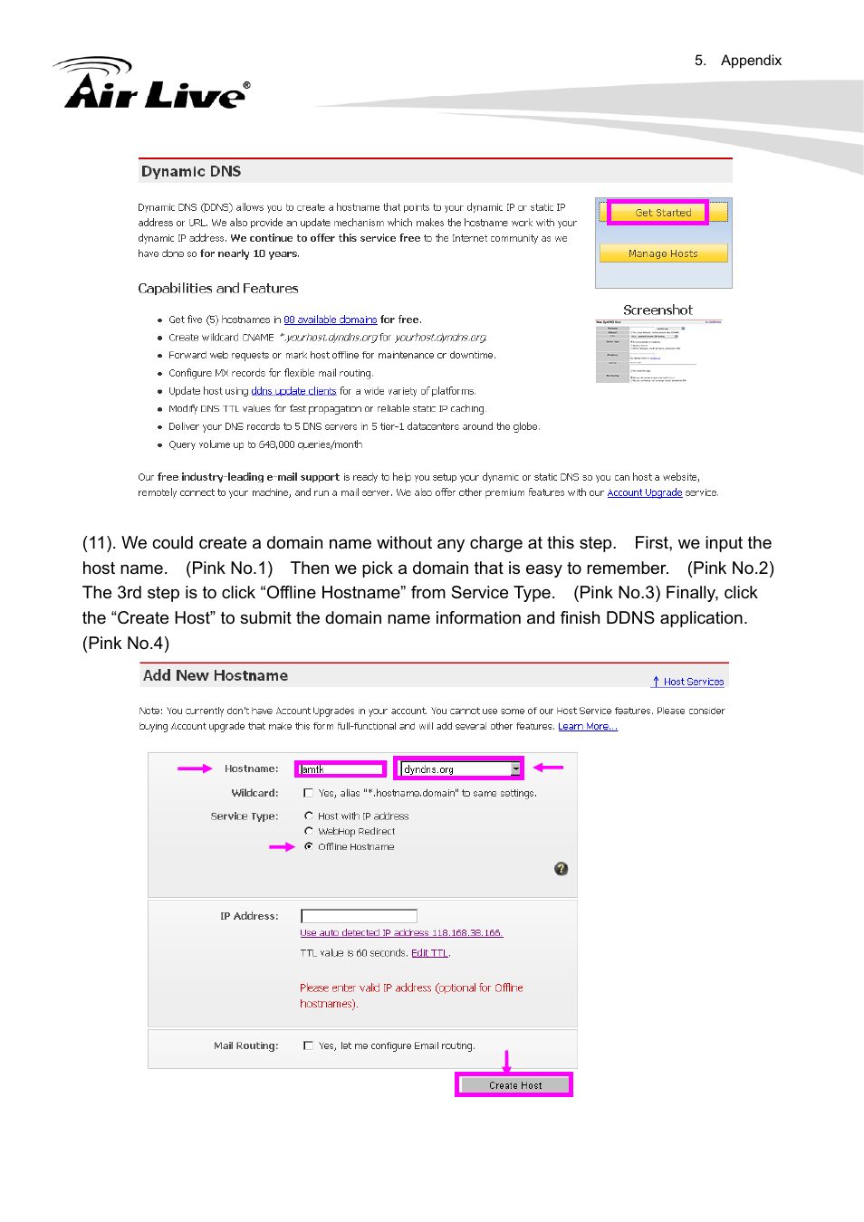 AirLive FE-200DM User Manual | Page 67 / 74