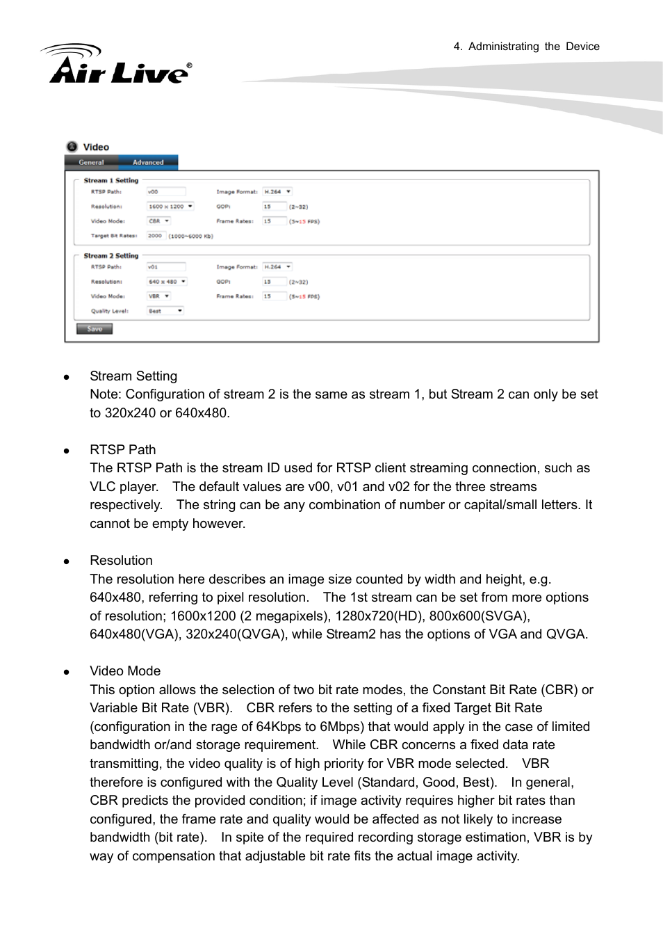 2 advanced | AirLive FE-200VD User Manual | Page 23 / 72