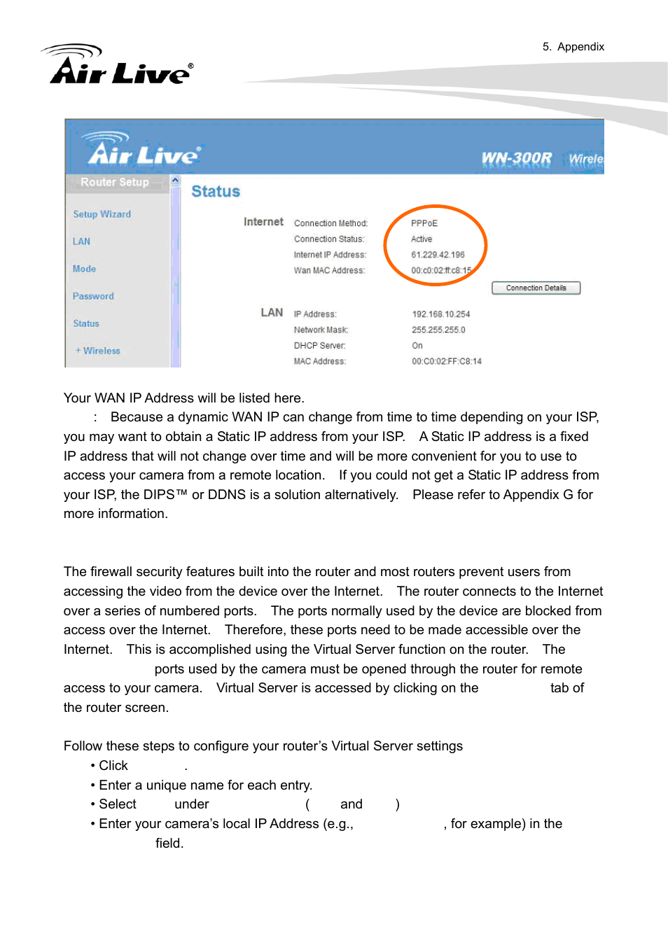 AirLive FE-200VD User Manual | Page 59 / 72
