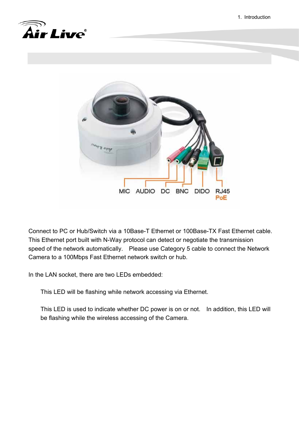 3 connections | AirLive FE-200VD User Manual | Page 9 / 72