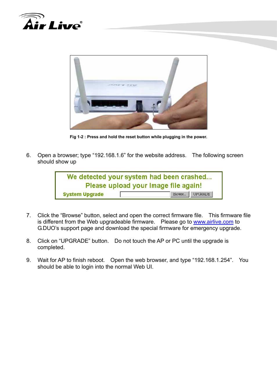 AirLive G.DUO User Manual | Page 116 / 137