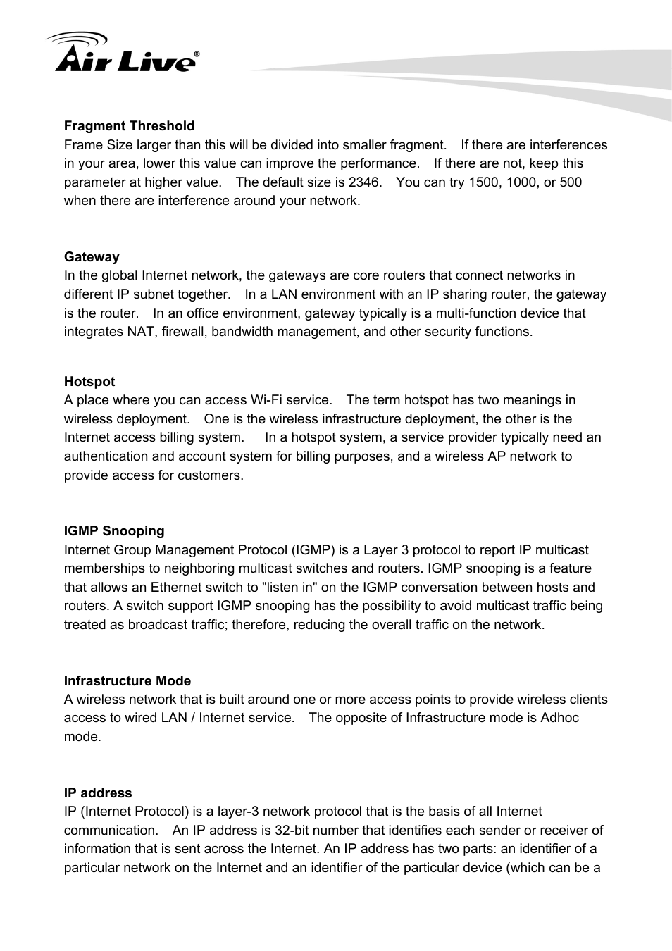 AirLive G.DUO User Manual | Page 129 / 137