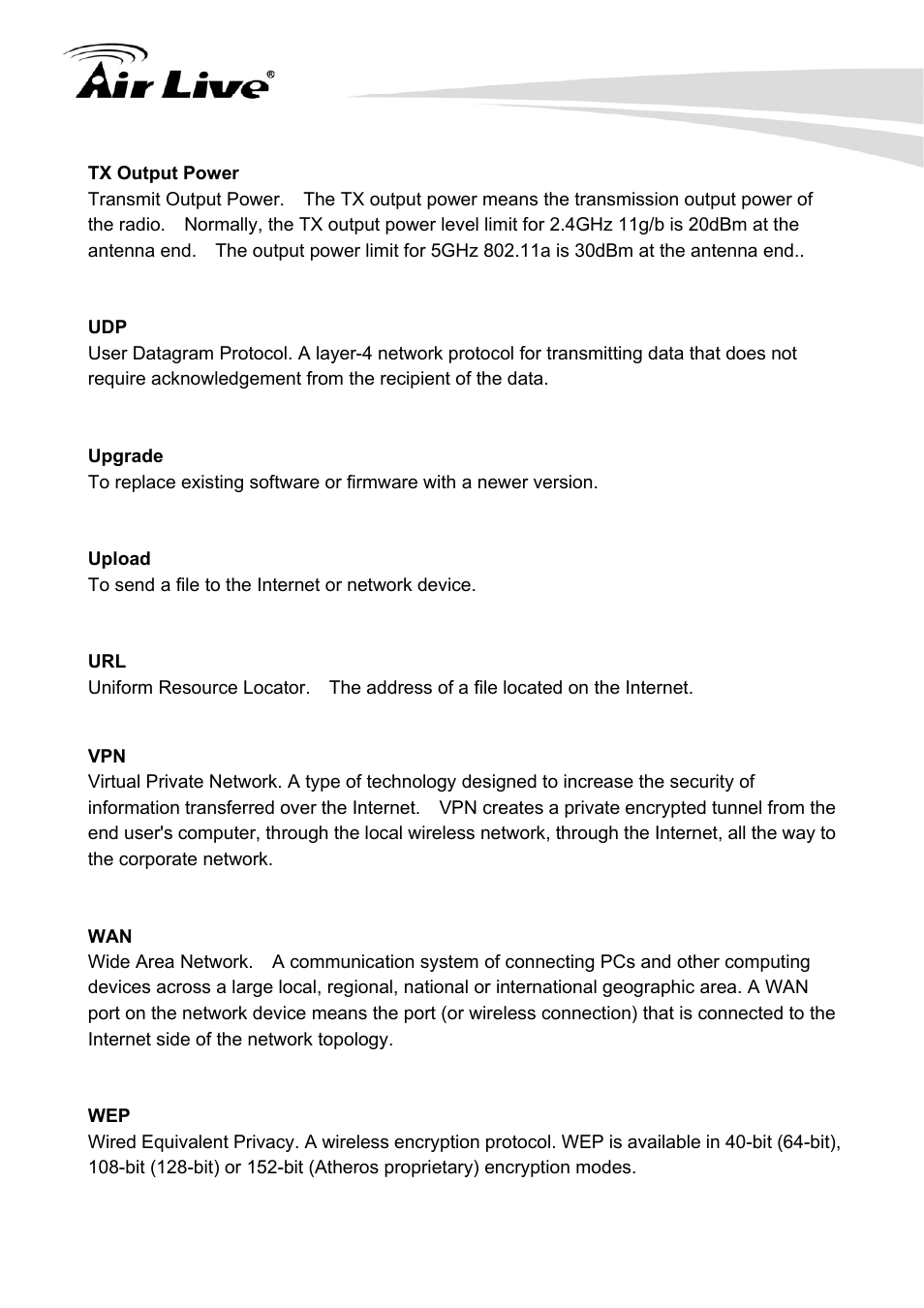 AirLive G.DUO User Manual | Page 135 / 137