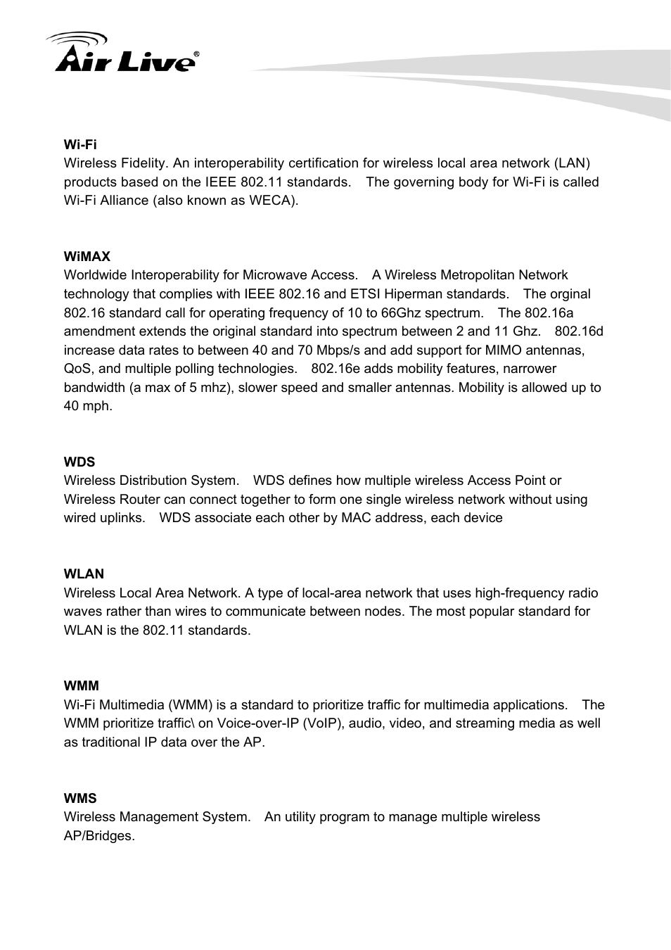 AirLive G.DUO User Manual | Page 136 / 137